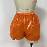 PVC Sheer Men's Erotic Boxer Briefs Bikini Gay Wet Look Sexy Nightclub Erotic Panties with Testicles Penis Hole Panties 7XL