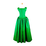 Handmade Green Cotton O Dress – The Story Of O With Bra Collection [G743]