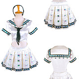 Sucker Punch Babydoll Cosplay Sailor Suit Handmade Satin Costume [G1644]