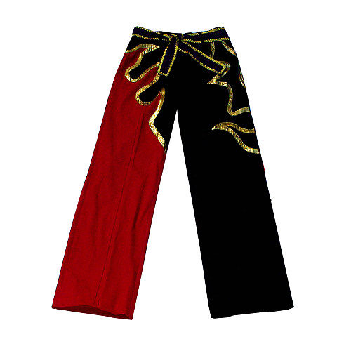 Tekken Inspired Jin Kayama Trousers Pants Game Cotton Cosplay Costume Custom-Made[G536]
