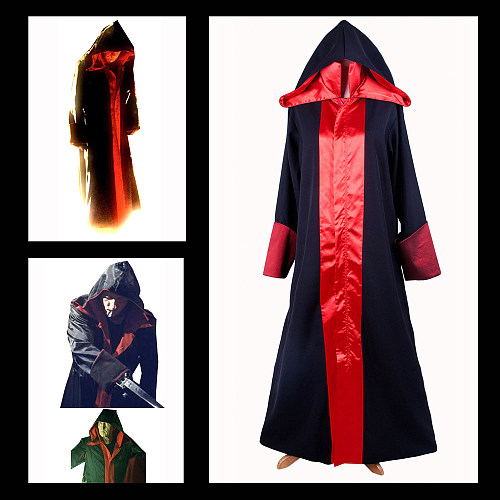 Saw Jigsaw Coat Cosplay Costume – Tobin Bell Hooded Jacket in Uniform Fabric [G1403]