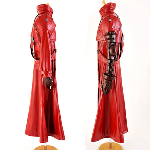 Trigun Vash The Stampede Outfit Jacket Coat Cosplay Costume Tailor-Made[G811]