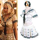 Sucker Punch Babydoll Cosplay Sailor Suit Handmade Satin Costume [G1644]