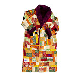 The Hobbit Desolation of Smaug Bilbo Baggins Brocade Night Robe Cosplay Costume [G1339]