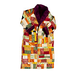 The Hobbit Desolation of Smaug Bilbo Baggins Brocade Night Robe Cosplay Costume [G1339]