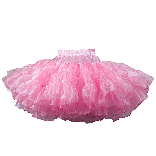 Multi-Color Soft Organza Sissy Maid Petticoat – Handmade [T11]