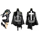 Lenalee Lee Faux Leather Cosplay Uniform – Black & White | D.Gray-man [CK409]