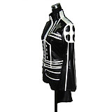 Lenalee Lee Faux Leather Cosplay Uniform – Black & White | D.Gray-man [CK409]