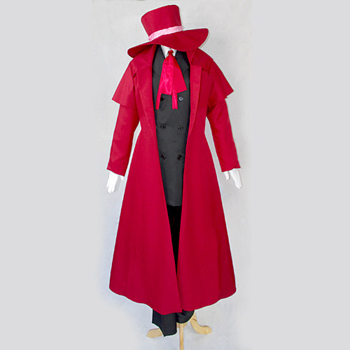 Alucard Dracula Red Cotton Cosplay Costume – Hellsing [G091]