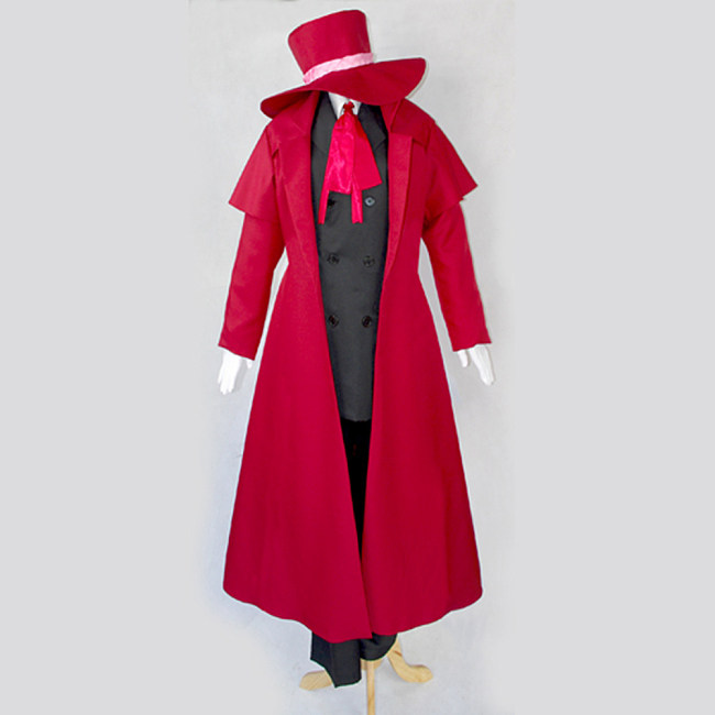 Alucard Dracula Red Cotton Cosplay Costume – Hellsing [G091]