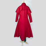Alucard Dracula Red Cotton Cosplay Costume – Hellsing [G091]