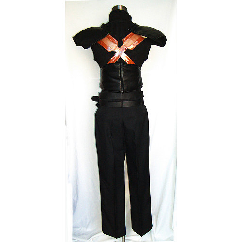Zack Fair SOLDIER Faux Leather Cosplay Costume - Final Fantasy VII [G345]