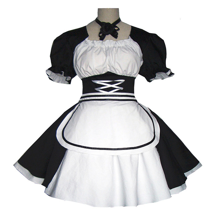 white christmas dresses Daisy Corsets Top Drawer 5 PC Sequin French Maid Corset Costume