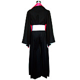 Bleach Matsumoto Rangiku Black Cotton Cosplay Costume [G344]