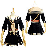 Sucker Punch Babydoll Cotton Cosplay Costume – Sailor Schoolgirl Battle Outfit [G589]