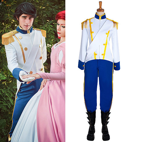 Prince Eric Cosplay Costume – The Little Mermaid Uniform Outfit [G655]