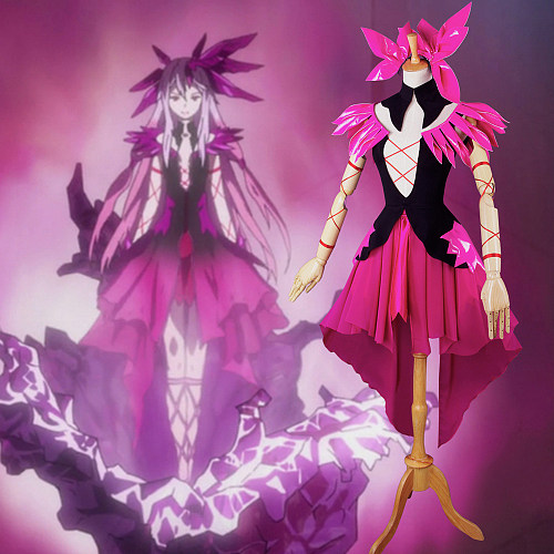 Inori Yuzuriha Void Queen Cosplay Costume Guilty Crown Final Form Chiffon [G737]