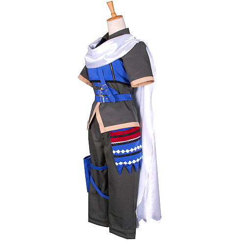 Final Fantasy VII Elfe Cosplay Costume Before Crisis Uniform Outfit [G728]