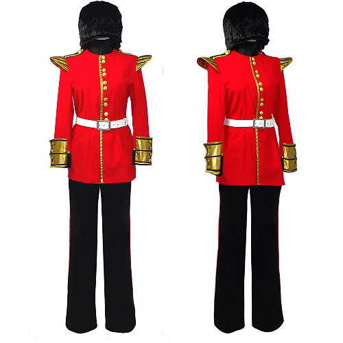 British Royal Guard Handmade Cosplay Costume – Ceremonial Uniform Set [G633]