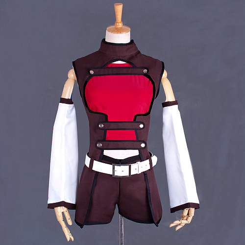 Kallen Stadtfeld Cosplay Costume – Code Geass Handmade Uniform Fabric Set [G762]