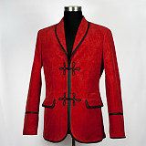 Doctor Who Third Doctor Red Cotton Cosplay Jacket [G803]