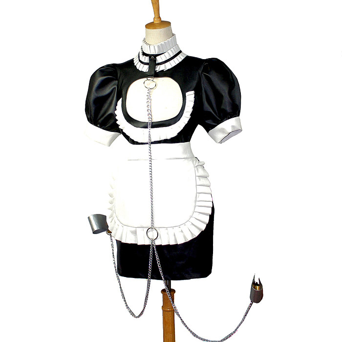 bondage dress Heidi Black Mini Dress main image 1