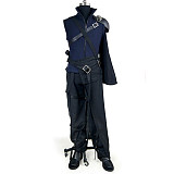 Final Fantasy VII Cloud Strife Cotton Cosplay Costume with Harness Set [G788]