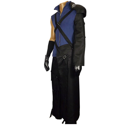 Final Fantasy VII Cloud Strife Cotton Cosplay Costume with Harness Set [G807]