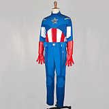 Captain America Spandex Cosplay Costume Superhero Outfit [G814]