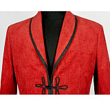 Doctor Who Third Doctor Red Cotton Cosplay Jacket [G803]