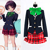 Kumin Tsuyuri School Uniform Cosplay Costume Demo Koi Ga Shitai! Handmade [G864]