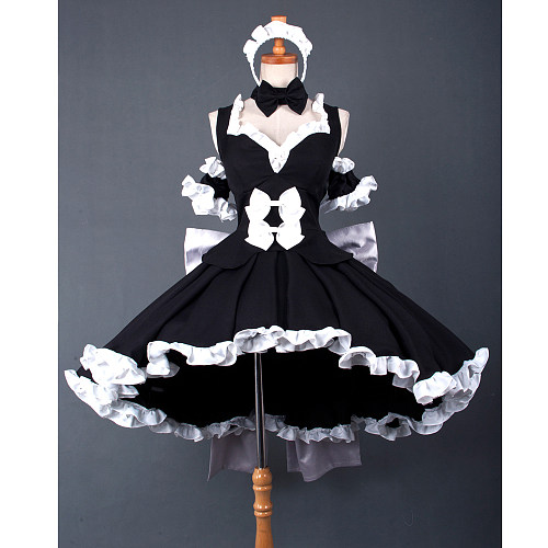 Chobits Chi Maid Cosplay Dress – Handmade Anime Costume [G859]