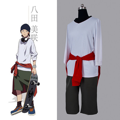 Yata Misaki K Project Cosplay Costume – Two Tops and Pants | Spandex [G873]