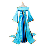 League of Legends Sona Maven Of The Strings Cosplay Satin Dress [G933]