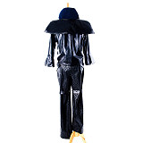 League of Legends Ezreal Faux Leather Cosplay Costume [G906]