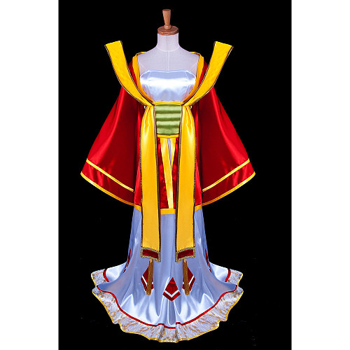 LOL Sona Maven Of The Strings Satin Cosplay Dress [G941]