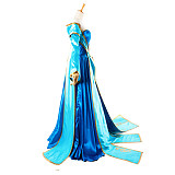League of Legends Sona Maven Of The Strings Cosplay Satin Dress [G933]