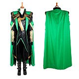 The Avengers Loki Cosplay Costume Faux Leather Custom Outfit [G990]