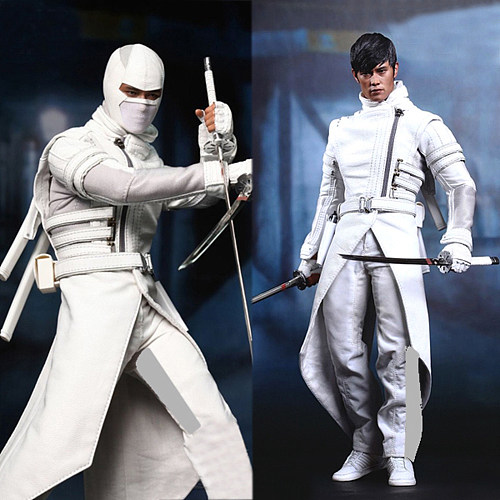 G.I. Joe: Rise of Cobra Storm Shadow White Sateen Twill Cosplay Costume [G1003]