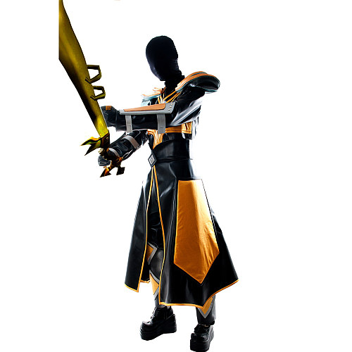 League of Legends Master Yi Faux Leather Cosplay Costume [G989]