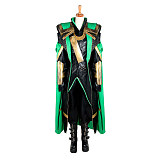 The Avengers Loki Cosplay Costume Faux Leather Custom Outfit [G990]