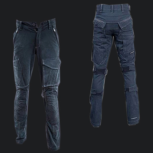 The Avengers Cosplay Tactical Denim Pants Custom Costume [G992]