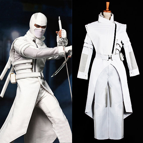 G.I. Joe: Rise of Cobra Storm Shadow White Sateen Twill Cosplay Costume [G1003]