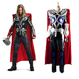 The Avengers Thor Cosplay Costume Faux Leather Custom Outfit [G991]
