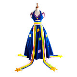 League of Legends Sona Maven of the Strings Tai Cosplay Costume Uniform Fabric [G996]
