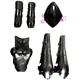 Eucliwood Hellscythe Cosplay Costume Satin Dress with Armor Set [G1111]