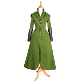 The Hobbit Tauriel Cotton-Linen Cosplay Costume with Faux Leather Armor [G1287]