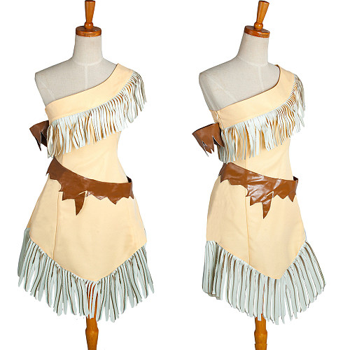Pocahontas Cosplay Costume Uniform Fabric [G1241]