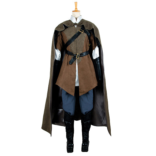 The Lord of the Rings Legolas Elf Archer Uniform Fabric Cosplay Costume [G1290]
