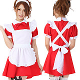 Lockable Cotton Sissy Maid Dress Cosplay Costume crossdressing – 2 Colors [G1252]